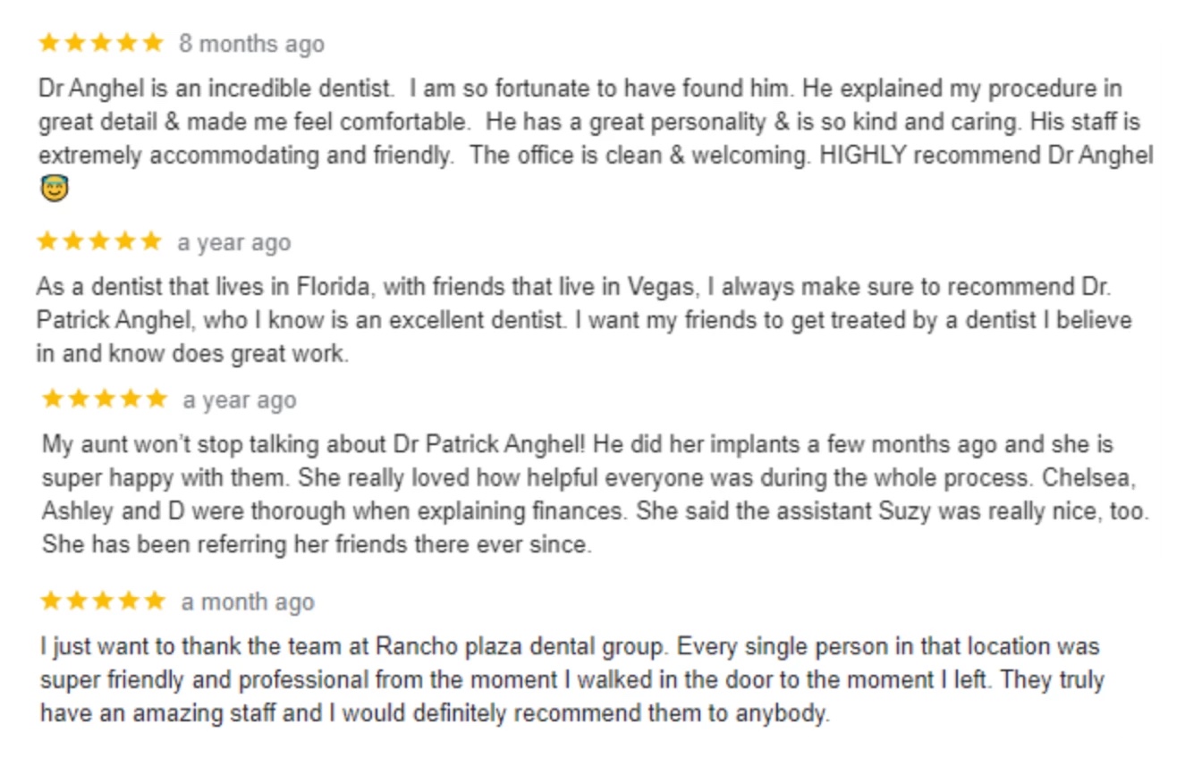 Las Vegas Dental Implants Reviews